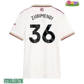 Arsenal Martin Zubimendi #36 Tredje Tröja Kvinnor 2025-26 Kortärmad